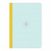 FLEXBOOK SMARTBOOK NOTEBOOK LARGE RULED MINT/YELLOW