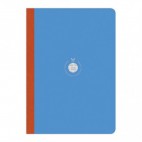 FLEXBOOK SMARTBOOK NOTEBOOK LARGE RULED BLUE/ORANGE