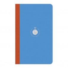 FLEXBOOK SMARTBOOK NOTEBOOK MEDIUM RULED BLUE/ORANGE