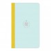 FLEXBOOK SMARTBOOK NOTEBOOK MEDIUM RULED MINT/YELLOW 