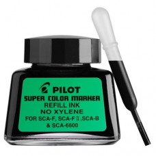 PILOT SUPER COLOUR PERMANENT MARKER BLACK 30ml REFILL